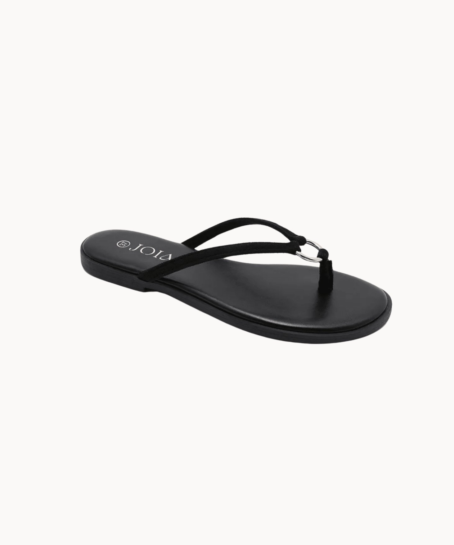 Klipklapper med ring - Sort - ByStenholt.dk