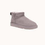 Korte Deluxe Bamsestøvler - Taupe - ByStenholt.dk