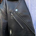 Læderjakke - Sort - ByStenholt.dk