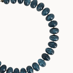 Leah Perlehalskæde - Blå - ByStenholt.dk