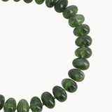 Leah Perlehalskæde - Grøn - ByStenholt.dk