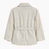 Linea Belted Coat - Beige - ByStenholt.dk