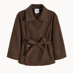 Linea Belted Coat - Brun - ByStenholt.dk