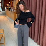 Liva Fitted Strik - Sort - ByStenholt.dk