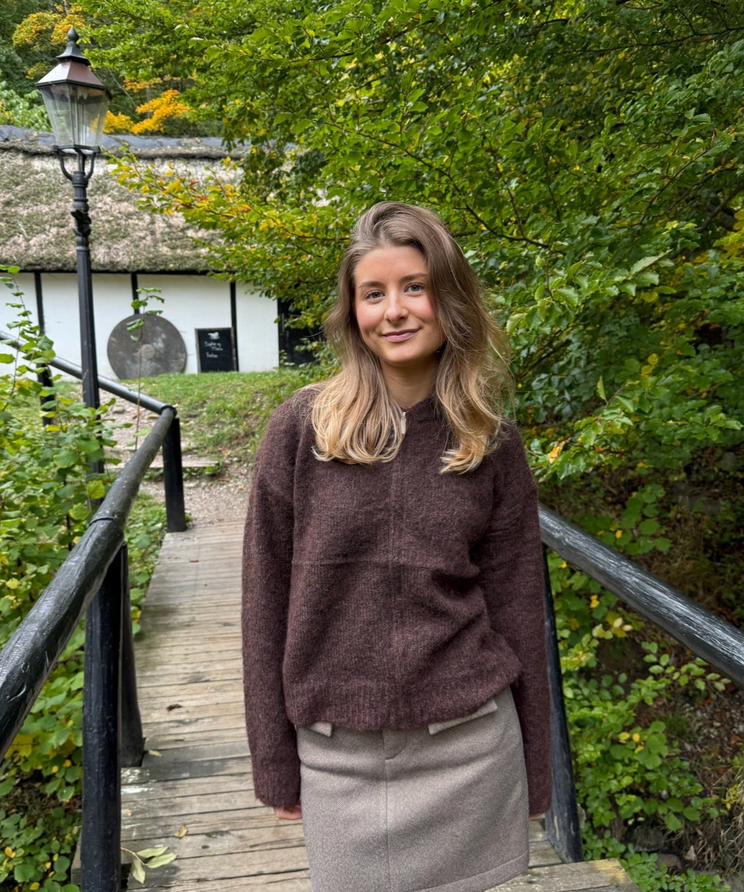 Liva Zip Cardigan - Brun - ByStenholt.dk