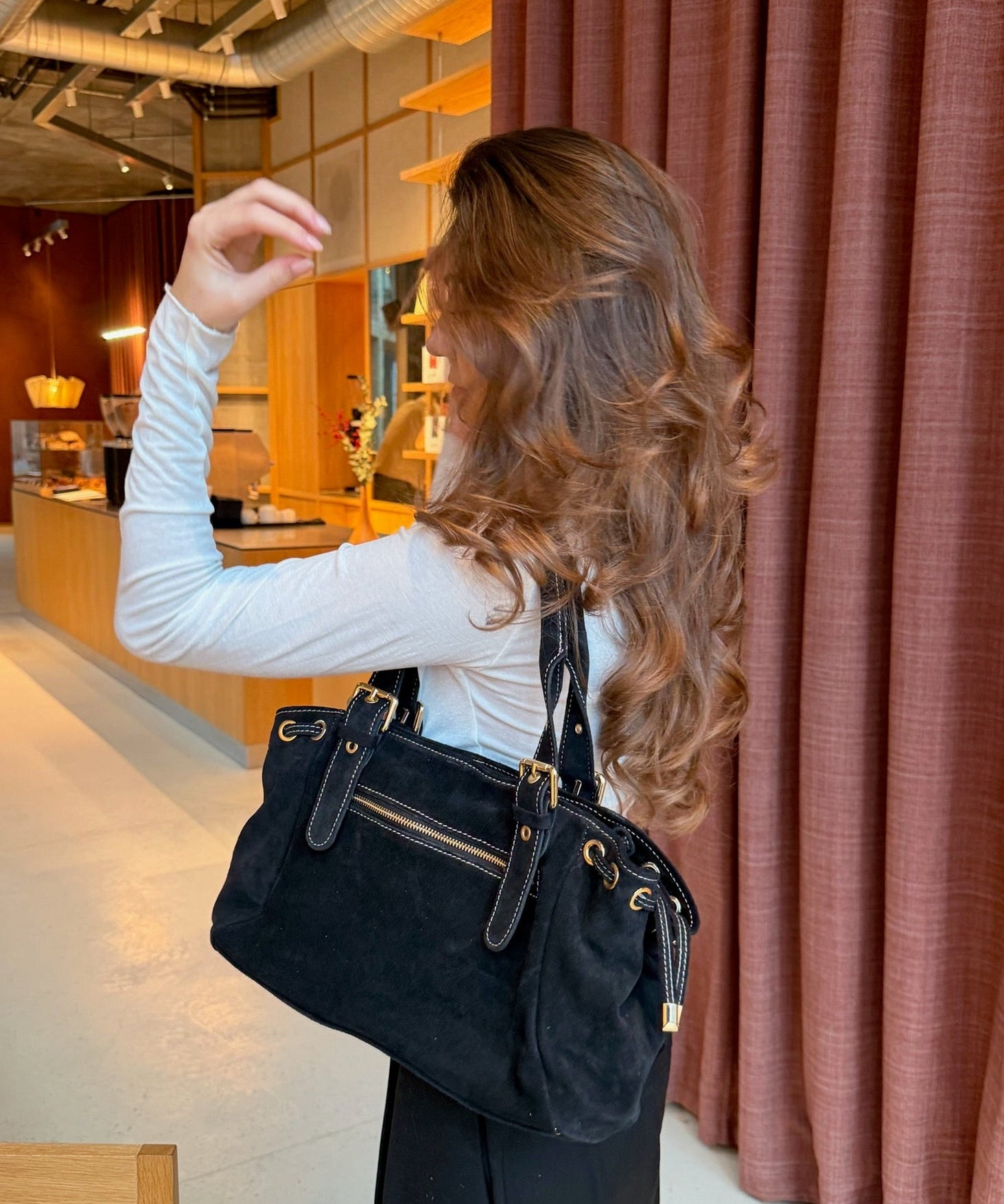 London Ruskind Taske - Sort - ByStenholt.dk