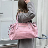 London Taske - Sart Lyserød - ByStenholt.dk