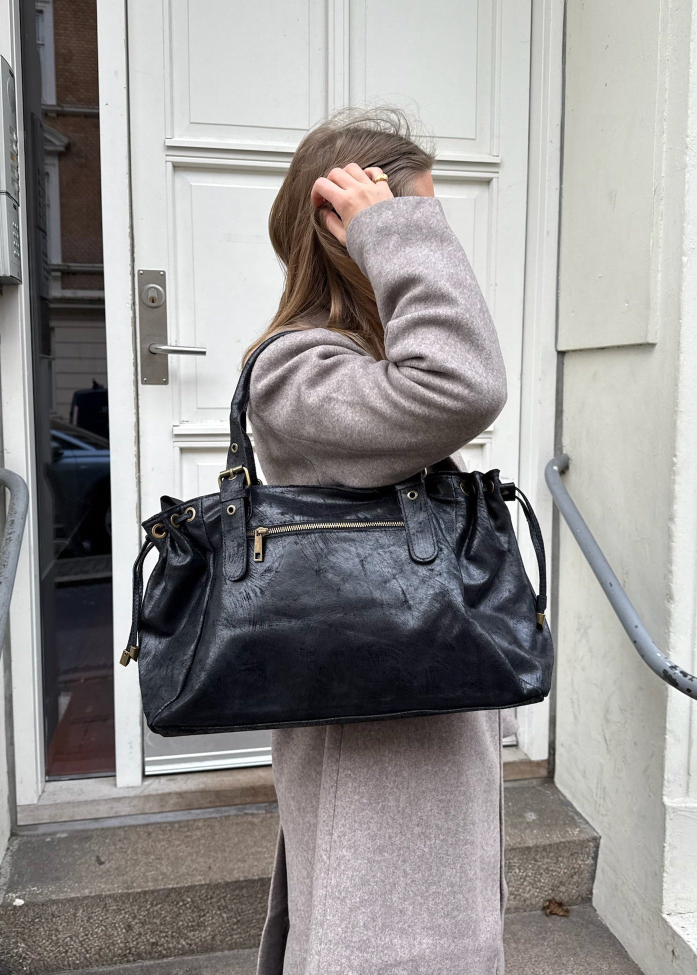 London Taske - Sort - ByStenholt.dk