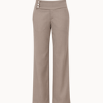 Low Waist Bukser - Taupe - ByStenholt.dk