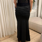 Lucia Maxi Nederdel - Sort - ByStenholt.dk