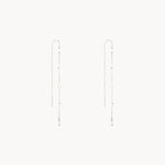 Lucy Øreringe - Sølvbelagt - ByStenholt.dk