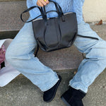 Luna Bamsestøvler - Sort - ByStenholt.dk