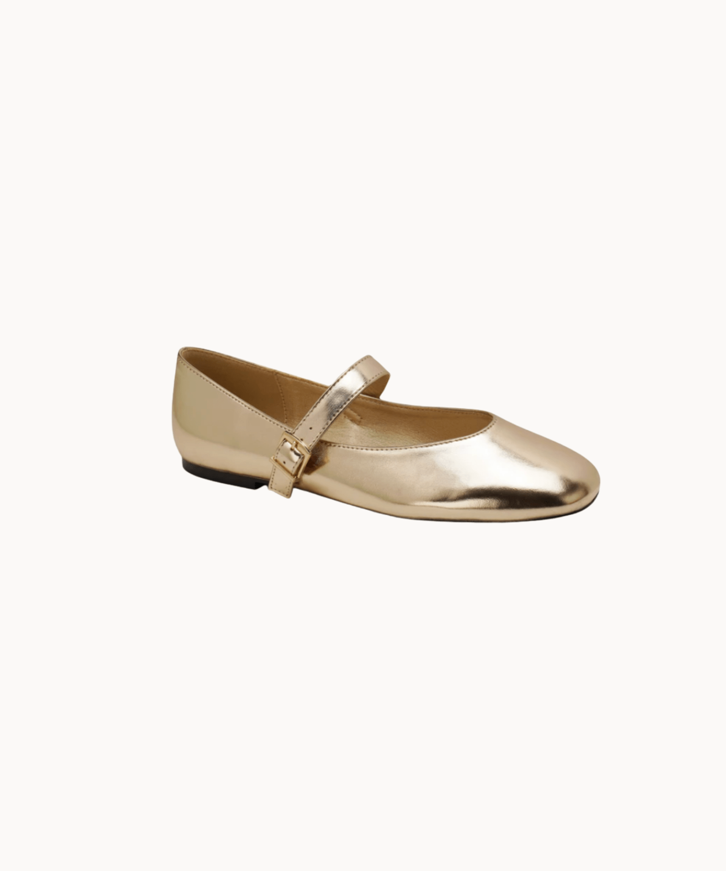 Metallic Ballerina - Guld - ByStenholt.dk