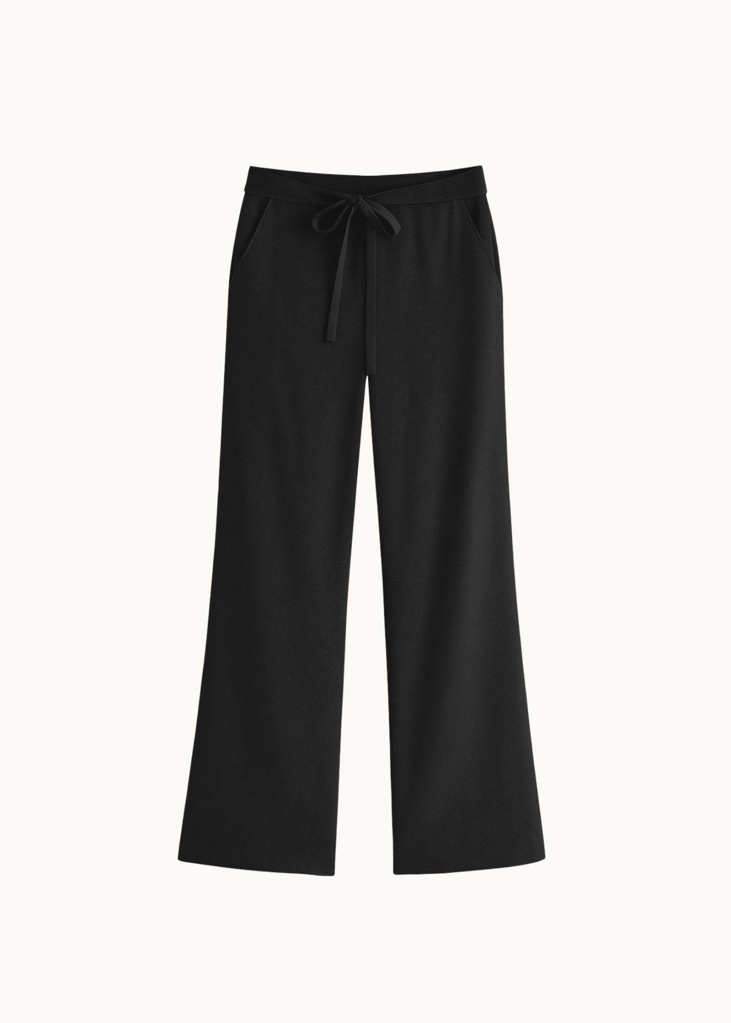 Milu Bukser med Bindebælte - Sort - ByStenholt.dk