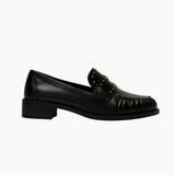 Mira Loafers med Nitter - Sort