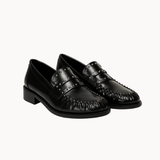 Mira Loafers med Nitter - Sort