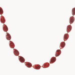 Nani Chunky Perlehalskæde - Rød - ByStenholt.dk