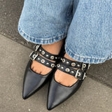 Noelia Slingbacks - Sort - ByStenholt.dk