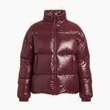 Nola Puffer Jakke - Bordeaux - ByStenholt.dk