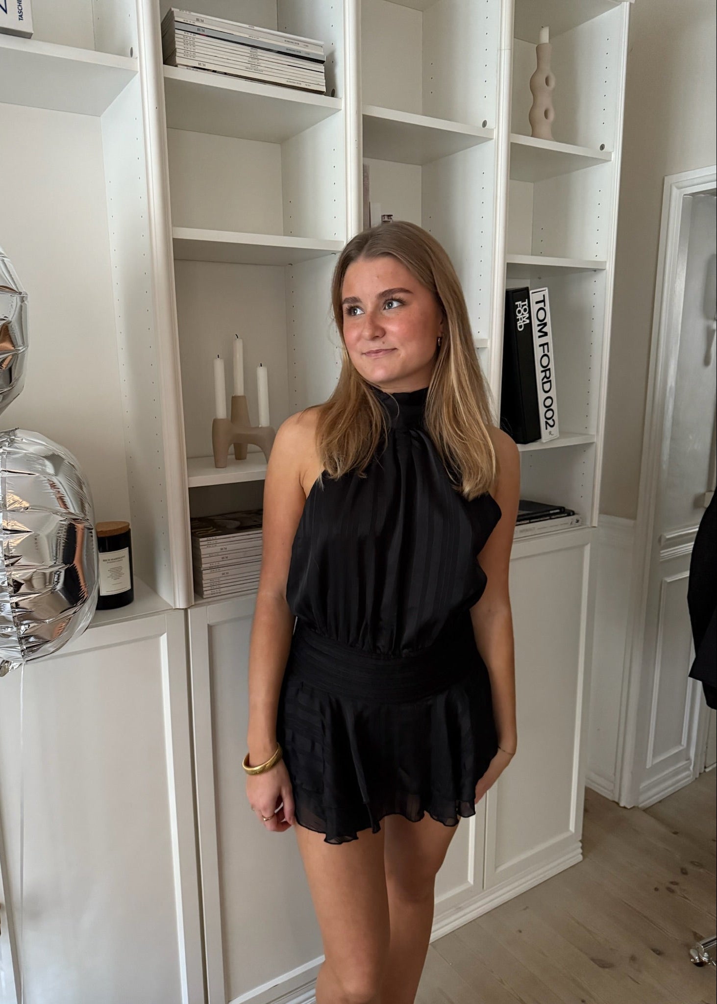 Nora Flair Mini Kjole - Sort - ByStenholt.dk