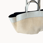 Nora Flettet Taske - Beige - ByStenholt.dk