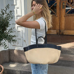 Nora Flettet Taske - Sort - ByStenholt.dk