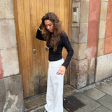 Nova Bluse med Nitter - Sort - ByStenholt.dk