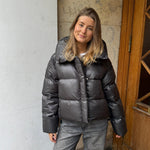 Nova Puffer Jakke - Grå - ByStenholt.dk