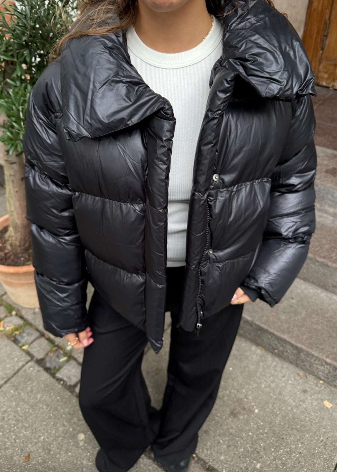 Nova Puffer Jakke - Sort - ByStenholt.dk