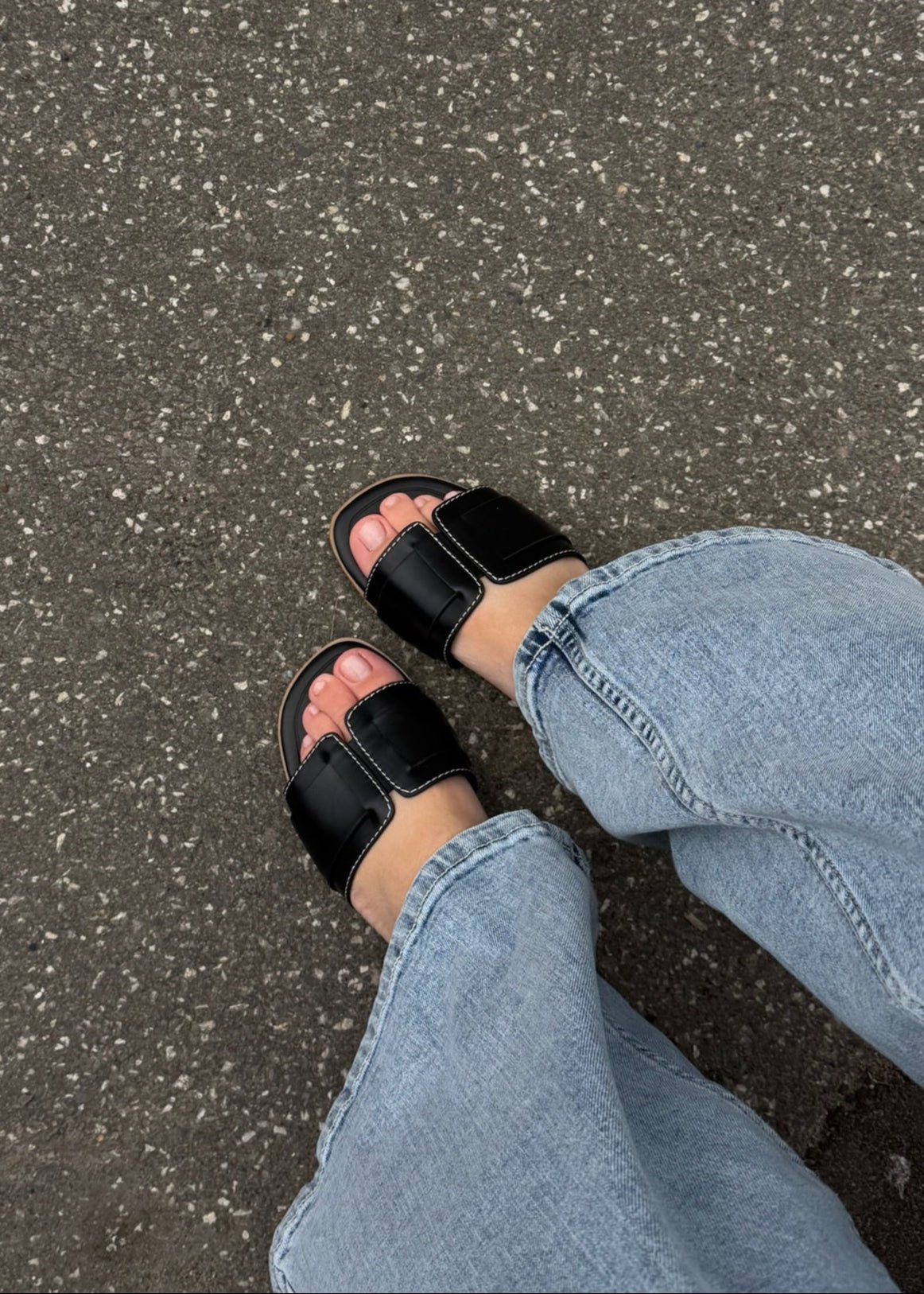 Nynne Sandaler - Sort - ByStenholt.dk