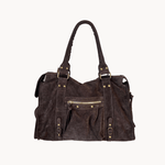 Paris Ruskind Taske - Mørkebrun - ByStenholt.dk