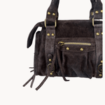 Paris Ruskind Taske - Mørkebrun - ByStenholt.dk