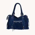 Paris Ruskind Taske - Navy - ByStenholt.dk