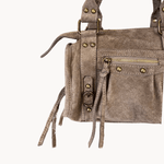 Paris Ruskind Taske - Taupe - ByStenholt.dk