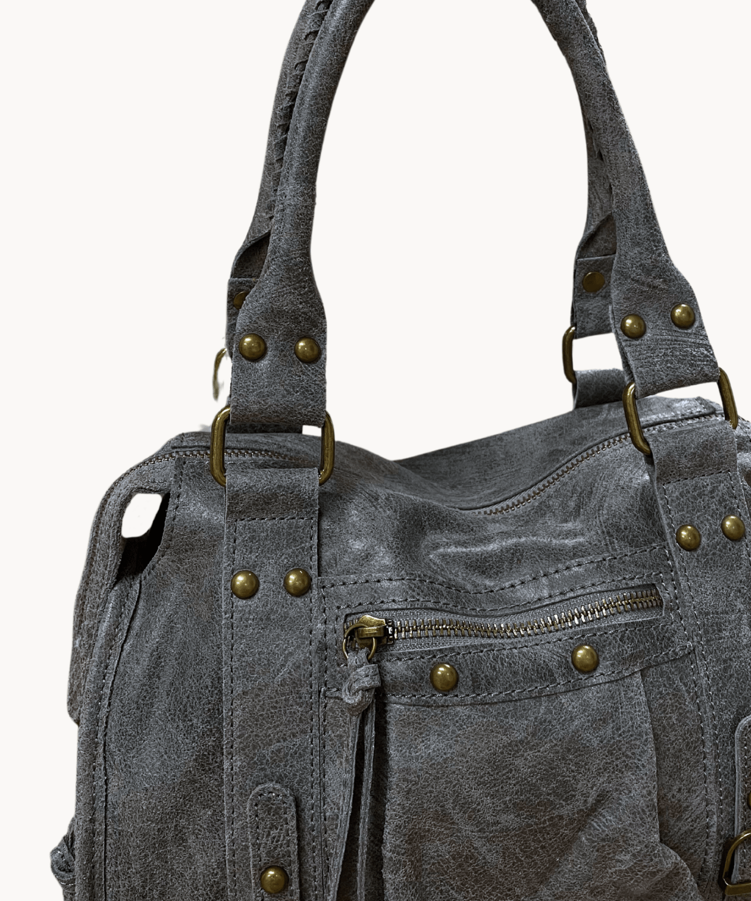 Paris Taske - Mørkegrå - ByStenholt.dk