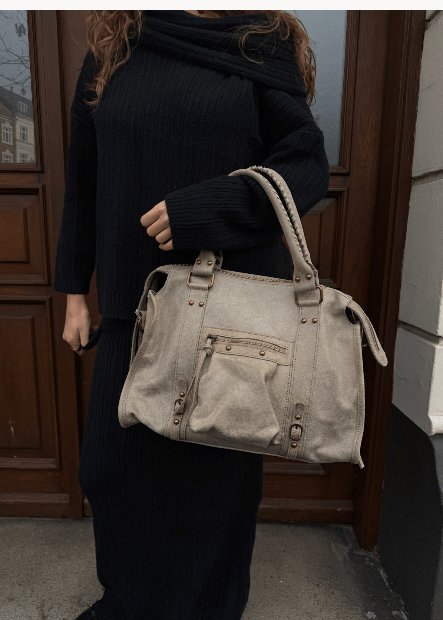 Paris Taske - Taupe - ByStenholt.dk