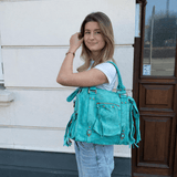 Paris Taske - Turkis - ByStenholt.dk