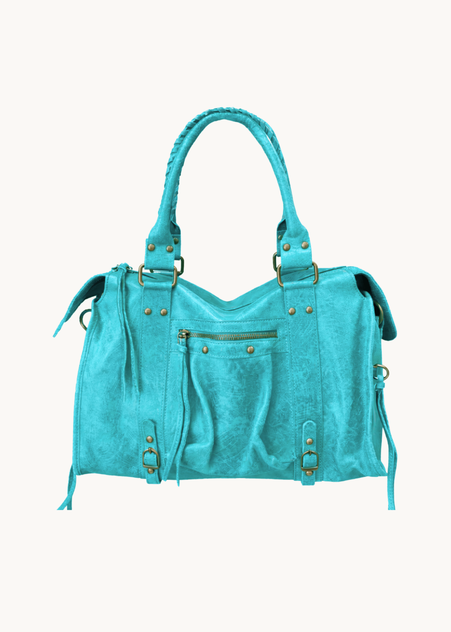 Paris Taske - Turkis - ByStenholt.dk