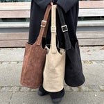 Paula Shopper Taske - Mørkebrun - ByStenholt.dk