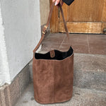 Paula Shopper Taske - Mørkebrun - ByStenholt.dk