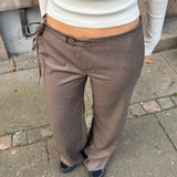 Rio Habitbukser med Metalring - Mørkebrun - ByStenholt.dk