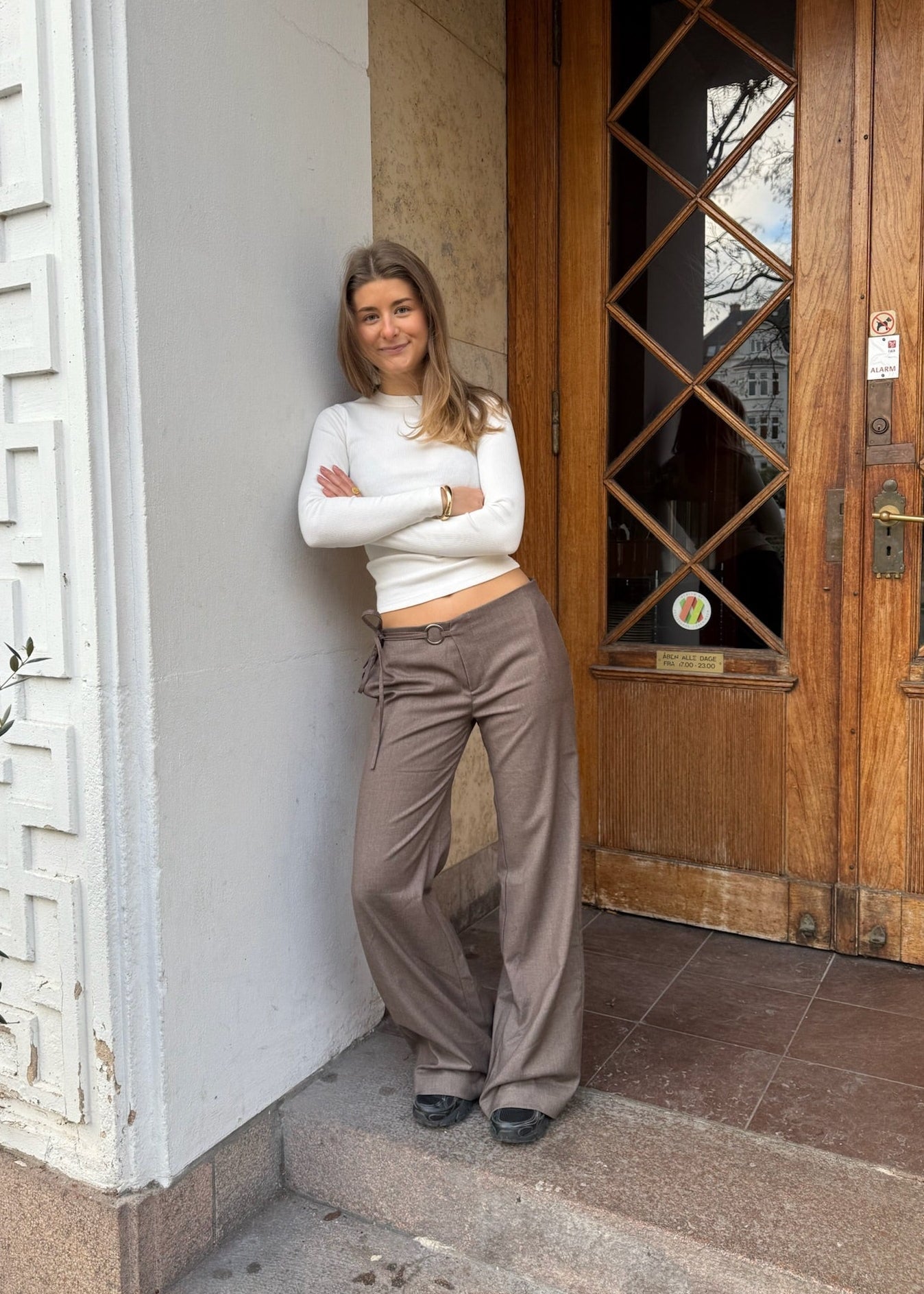 Rio Habitbukser med Metalring - Mørkebrun - ByStenholt.dk