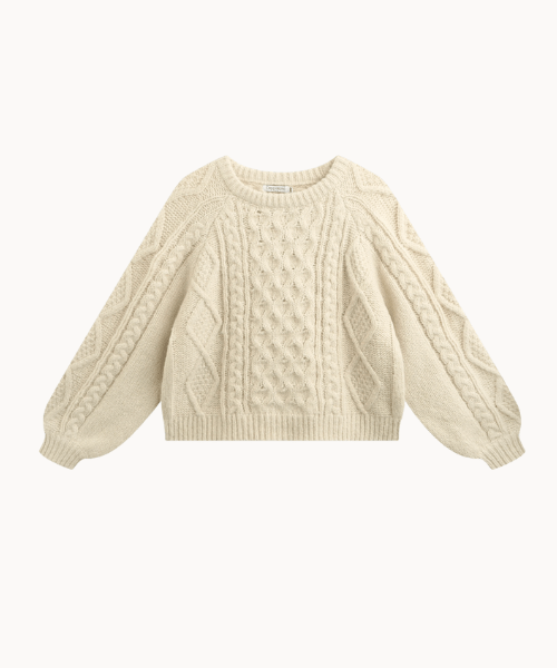 Rory Chunky Strik - Beige - ByStenholt.dk