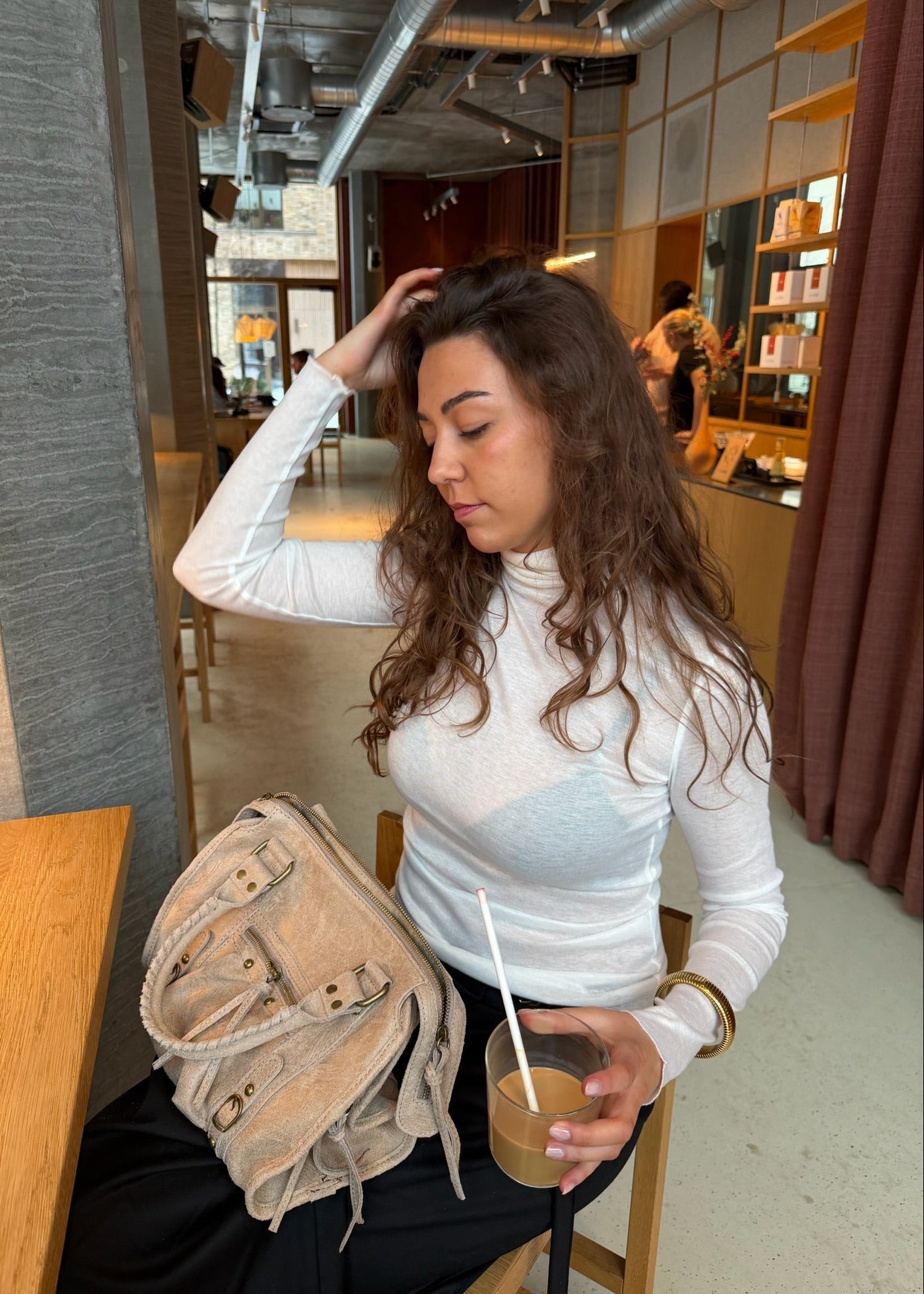 Sarah Soft Turtleneck - Hvid - ByStenholt.dk