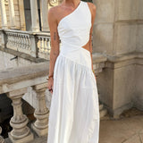 Seraphina Maxi Kjole - Hvid - ByStenholt.dk