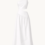 Seraphina Maxi Kjole - Hvid - ByStenholt.dk