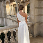 Seraphina Maxi Kjole - Hvid - ByStenholt.dk