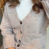 Sia Cardigan - Taupe - ByStenholt.dk