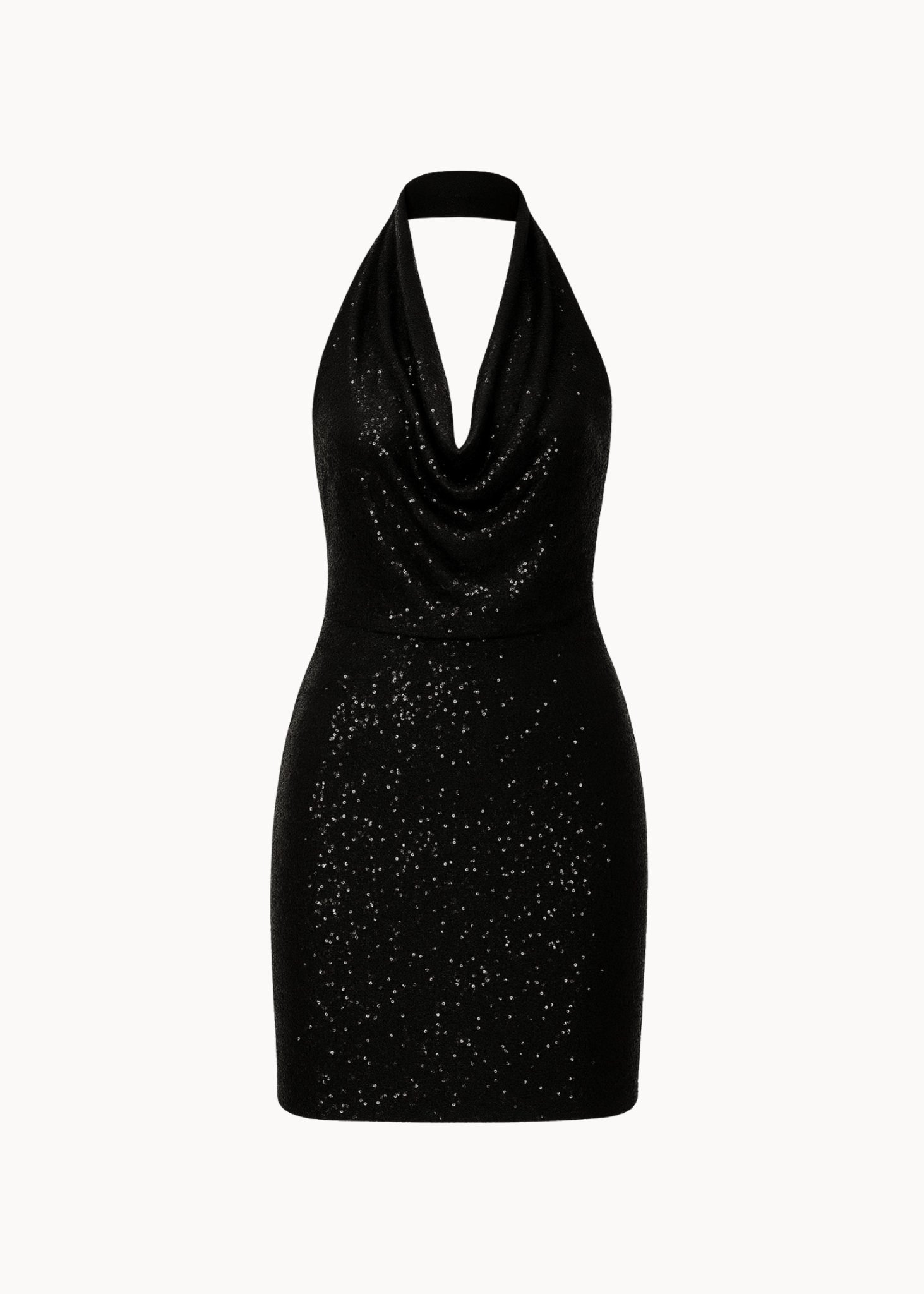 Sia Paillet Kjole - Sort - ByStenholt.dk