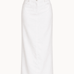 Sira Maxi Nederdel - Hvid - ByStenholt.dk